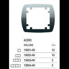 BJC 19003-AV MARCO 3 E.HORIZ./VERT.ACERO VOLCAN S.AURA