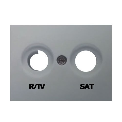 BJC 21320-PL TAPA R/TV-SAT S.CORAL PLATA
