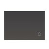 BJC 21716-GL TECLA PULSADOR SIMBOLO TIMBRE S.CORAL GRIS LAVA
