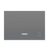 BJC 21716-GSL TECLA C/DIFUSOR LUM.SIMBOLO TIMBRE S.CORAL GRIS SOMBRA