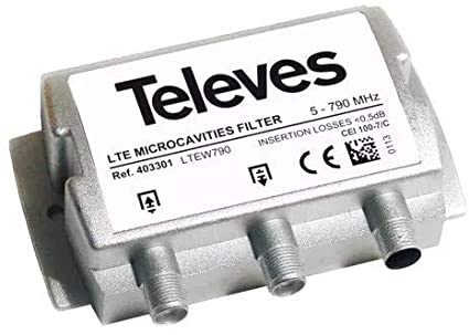 TELEVES 403301 FILT.MICROAVIDADES LTE60 F 5-790MHz I.