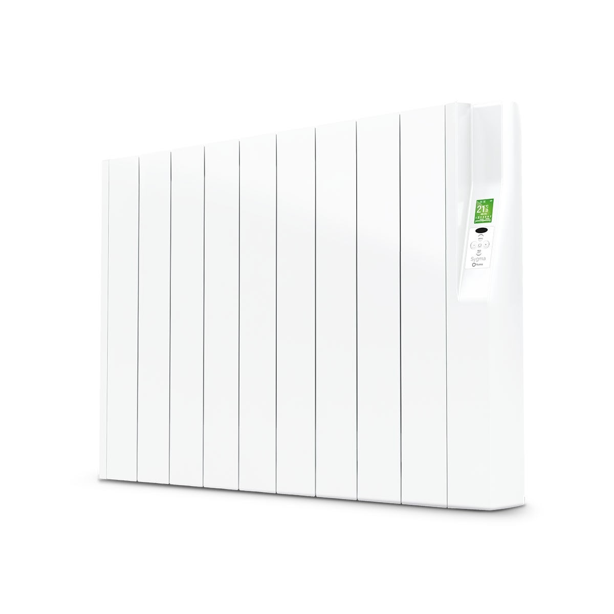 ROINTE SRN0990RAD2 Emisor térmico eléctrico digital SYGMA impar 990W 9 elementos blanco 575x827x98mm