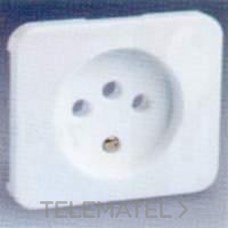 SIMON 75042-61 TAPA ENCH.BIPOLAR C/T.T. 10/250 S.75 MARFIL