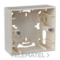 SCHNEIDER ELECTRIC U8.002.25 CAJA SUPERF.1 ELEM.MARFIL S.UNICA