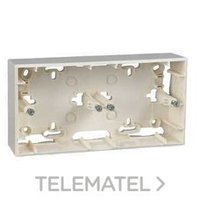 SCHNEIDER ELECTRIC U8.004.25 CAJA SUPERF.2 ELEM.MARFIL S.UNICA